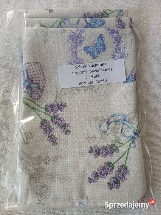 Ścierki kuchenne3 sztuki Wyposażenie wnętrz Warszawa sprzedam