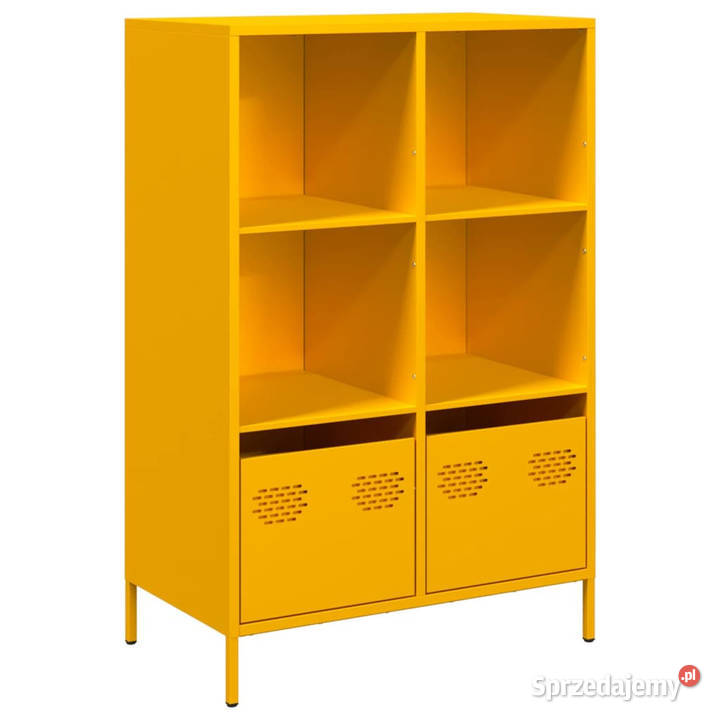 Szafka musztardowa 68x39x1035 stal WM851385
