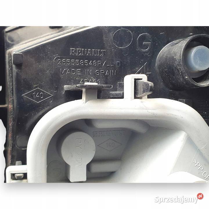 LAMPA LEWA Renault Captur I tylna tylnia lewy osobowe Chełm
