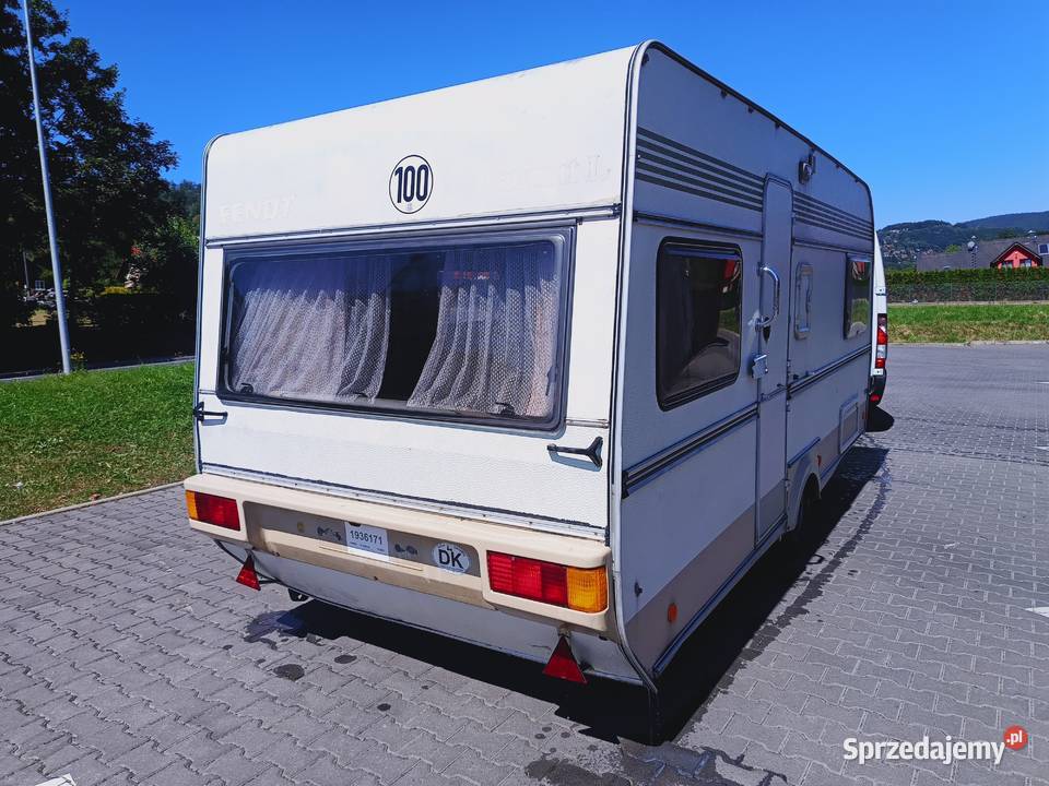 przyczepa kempingowa MOVER podgrzewacz gazowy Międzybrodzie Bialskie