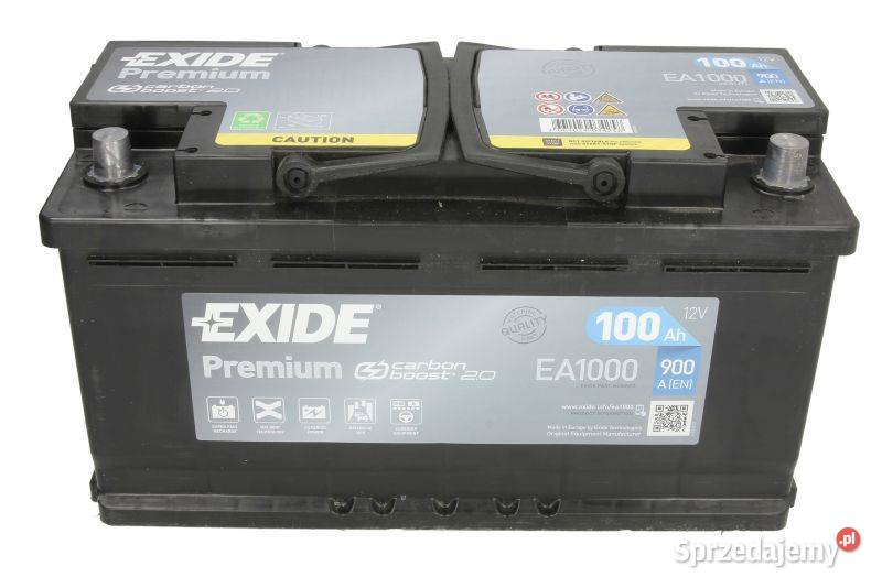 Akumulator Exide Premium 100Ah 900A EA1000 EN Akumulatory mazowieckie Warszawa sprzedam