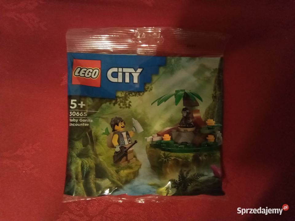 Lego city 30665 spotkanie z gorylem mazowieckie Warszawa
