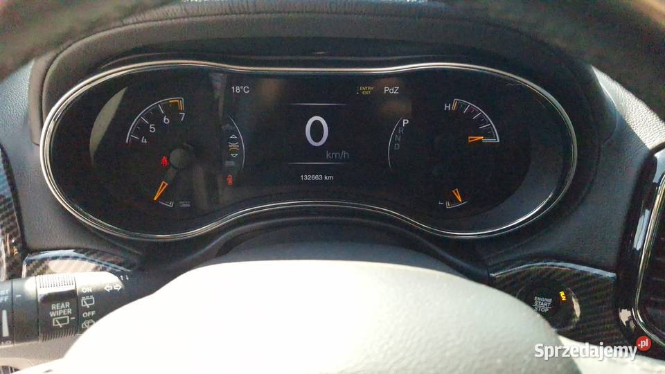 JEEP GRAND CHEROKEE OVERLAND HIGH ALTITUDE FULL poduszka powietrzna podkarpackie Nowa Dęba