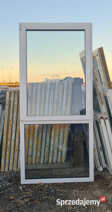 OKNA KacprzaK OKNO PCV 126X275 Używane Siedlce