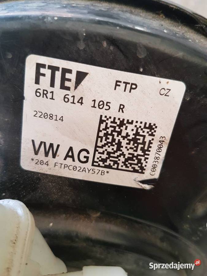 SKODA RAPID FABIA III AUDI A1 SERWO HAMULCOWE Wspomaganie hamulca wielkopolskie Turek