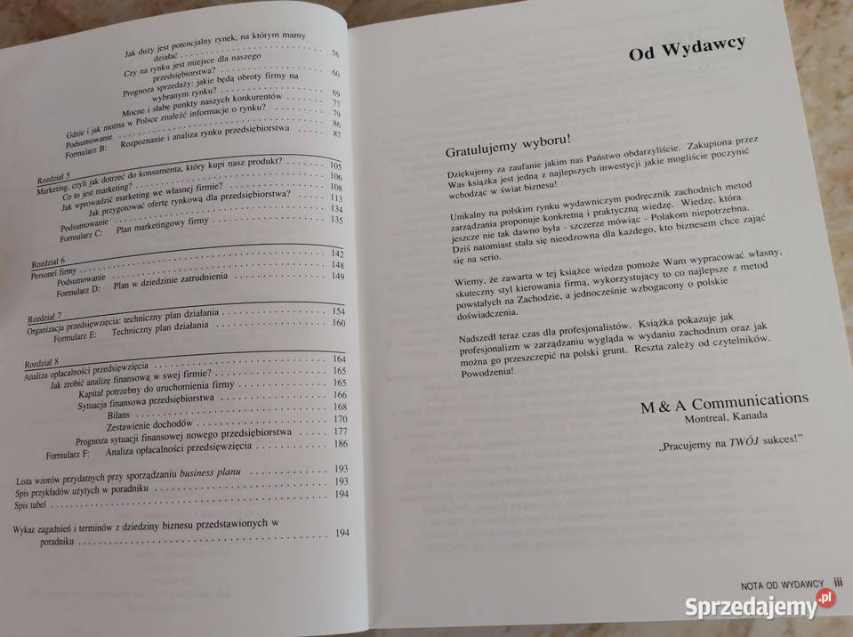 opracować business plan Maciej Mulak MBA Lędziny