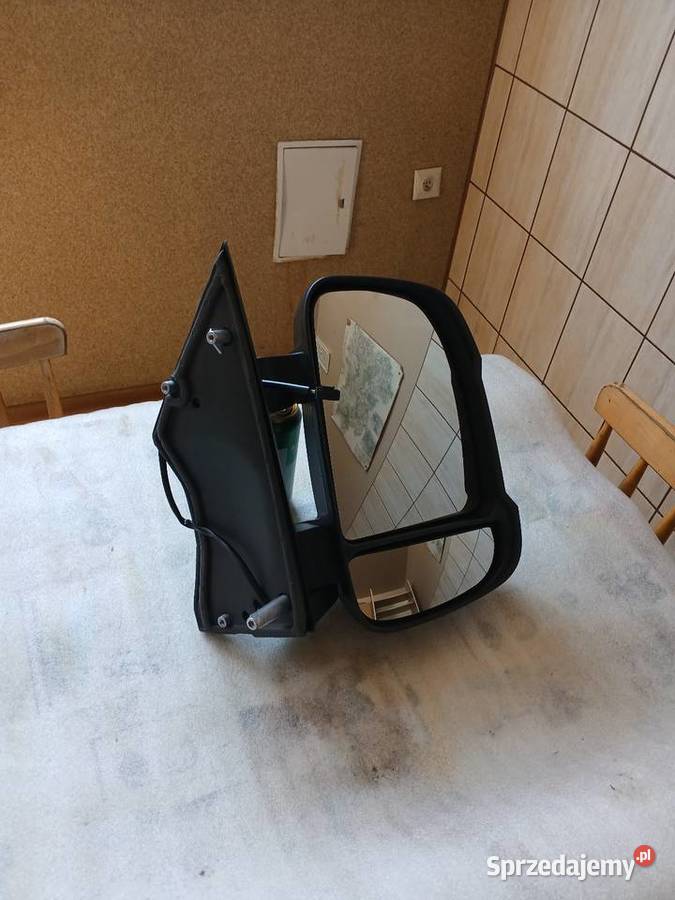 Lusterko zewnętrzne Fiat Citroen Peugeot prawe dostawcze Lusterka zewnętrzne Łódź sprzedam