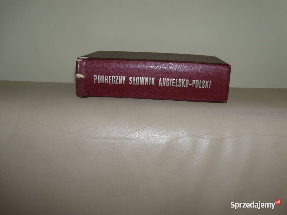 Podręczny słownik angielsko polski twarda Warszawa