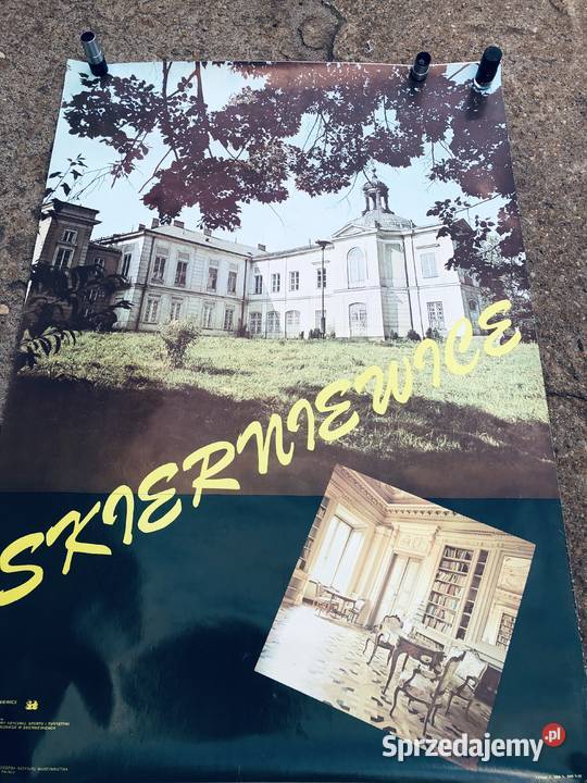Plakat SKIERNIEWICE osada pałacowa Łowicz
