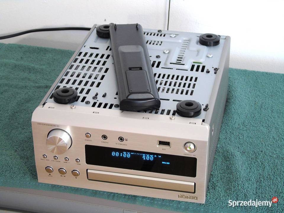 Śliczna wieża Denon RCDM37 pilot USB mp3 CD Rds Wieże i miniwieże podkarpackie Jasło