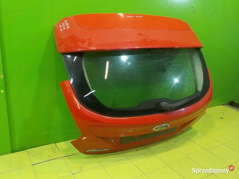 FORD FOCUS MK3 10 B 12r HB 5D klapa tyl osobowe Klapy bagażnika sprzedam