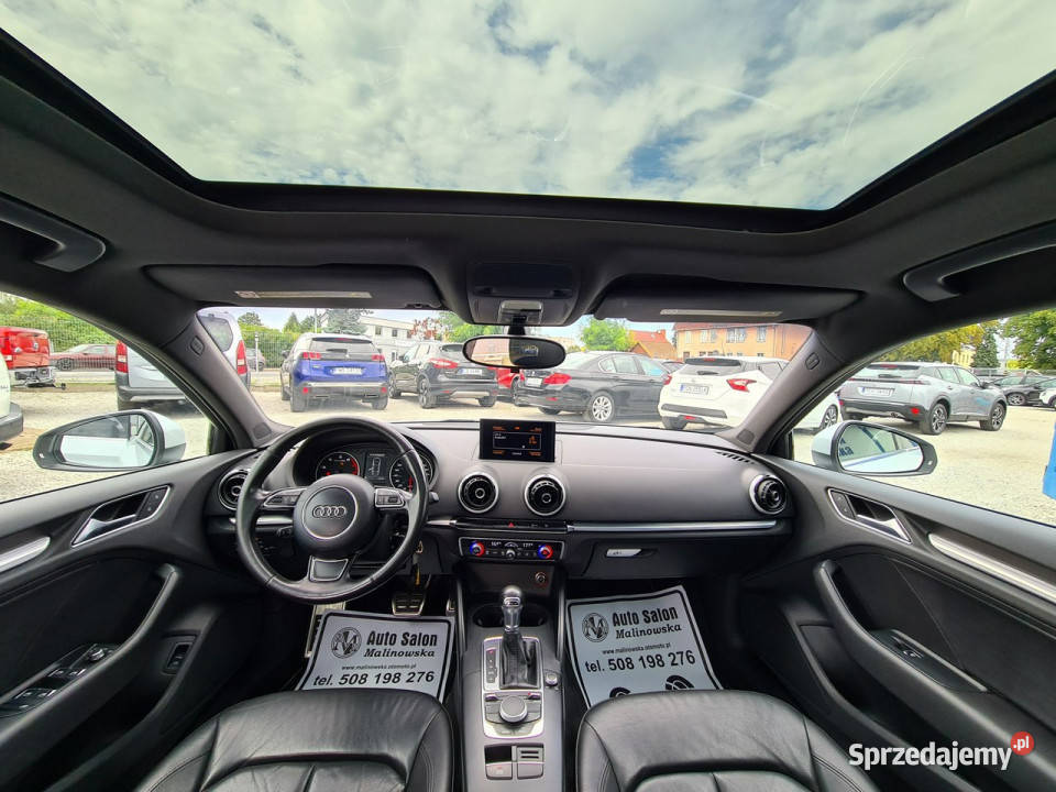 Audi A3 SLine Szyberdach Navi PDC Skóra ElFotel nawigacja Wągrowiec