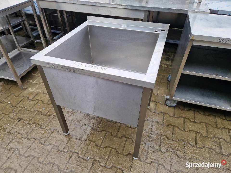 SOLIDNY ZLEW BASEN 1 KOMOROWY 757585 Gastronomia Ostrów Wielkopolski sprzedam