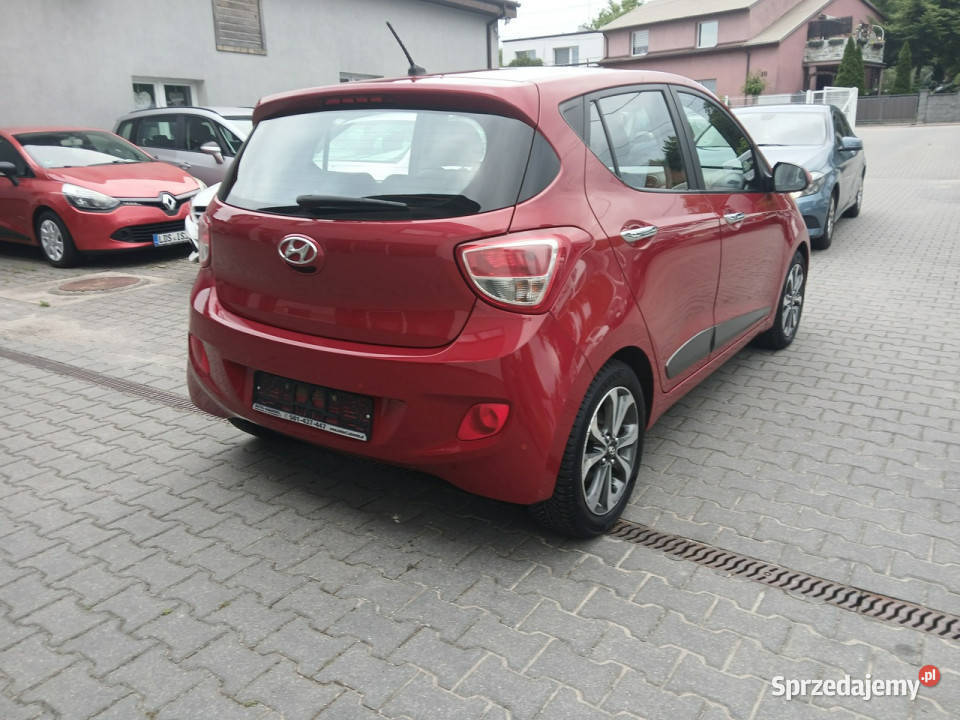 Hyundai i10 13i AUTOMAT półskóry alufelgi navi zachodniopomorskie Gryfino sprzedam