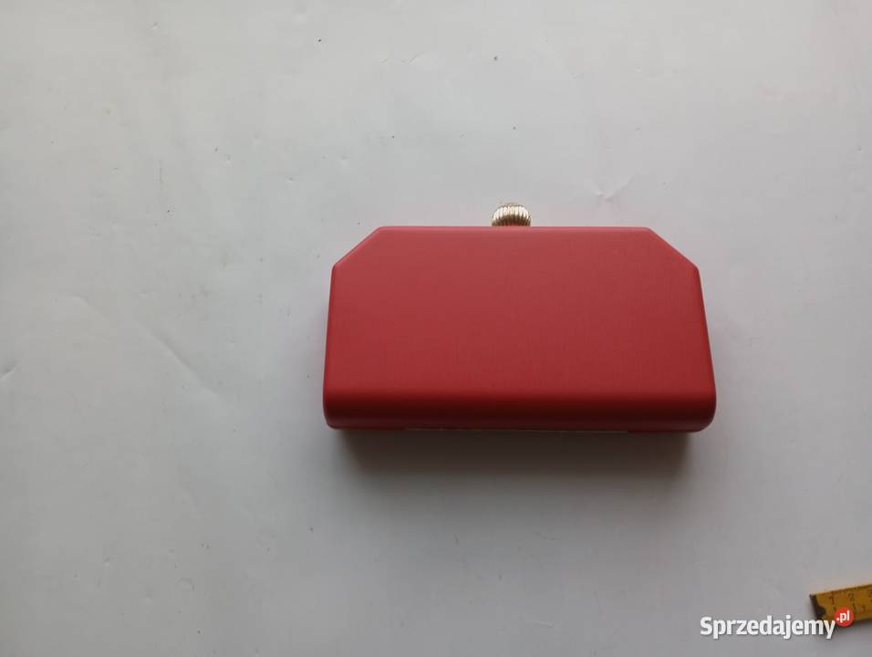 torebka damska wieczorowa czerwona Lublin sprzedam