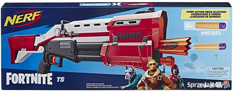 Nerf FORTNITE TS Karabin Blaster DUŻA Wyrzutnia Mogilany sprzedam