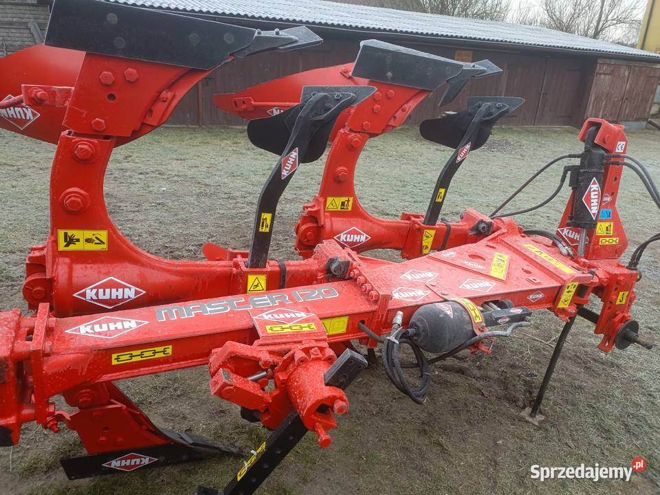 Pług 3 obrotowy HuardKuhn Master 120 Pługi Włoszczowa