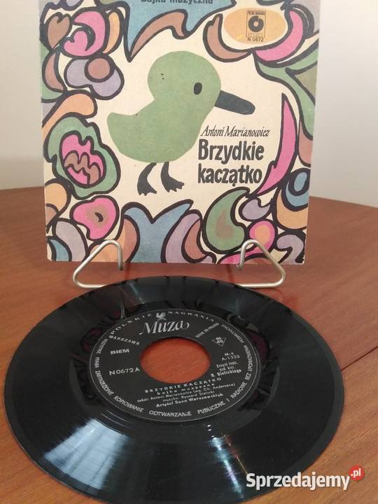 Płyta winylowa brzydkie kaczątko PRL Wałbrzych
