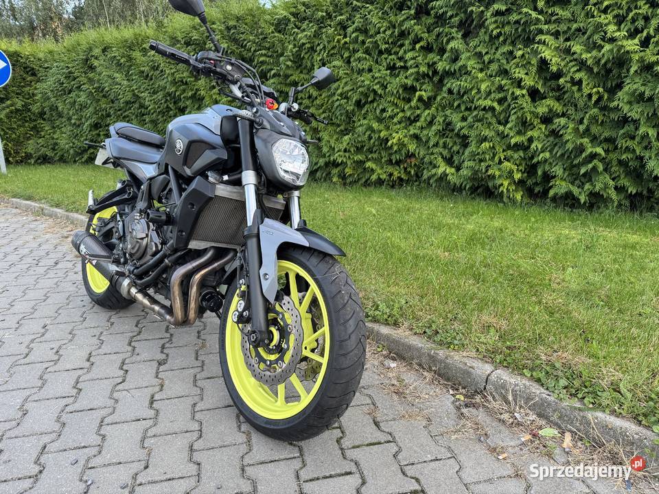 Yamaha MT 07 Fluo A2 ABS Rok produkcji 2015 Yamaha Głogów