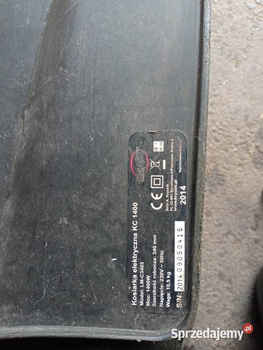sprzedam kosiarkę elektryczna Handy Kosiarki elektryczne sprzedam