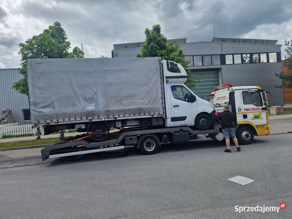 Laweta Zgorzelec holowanie Bus plandeka