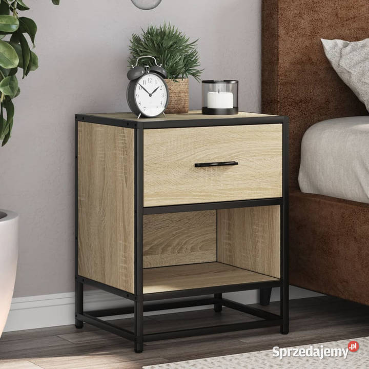 Szafka nocna dąb sonoma 40x31x50 materiał Warszawa