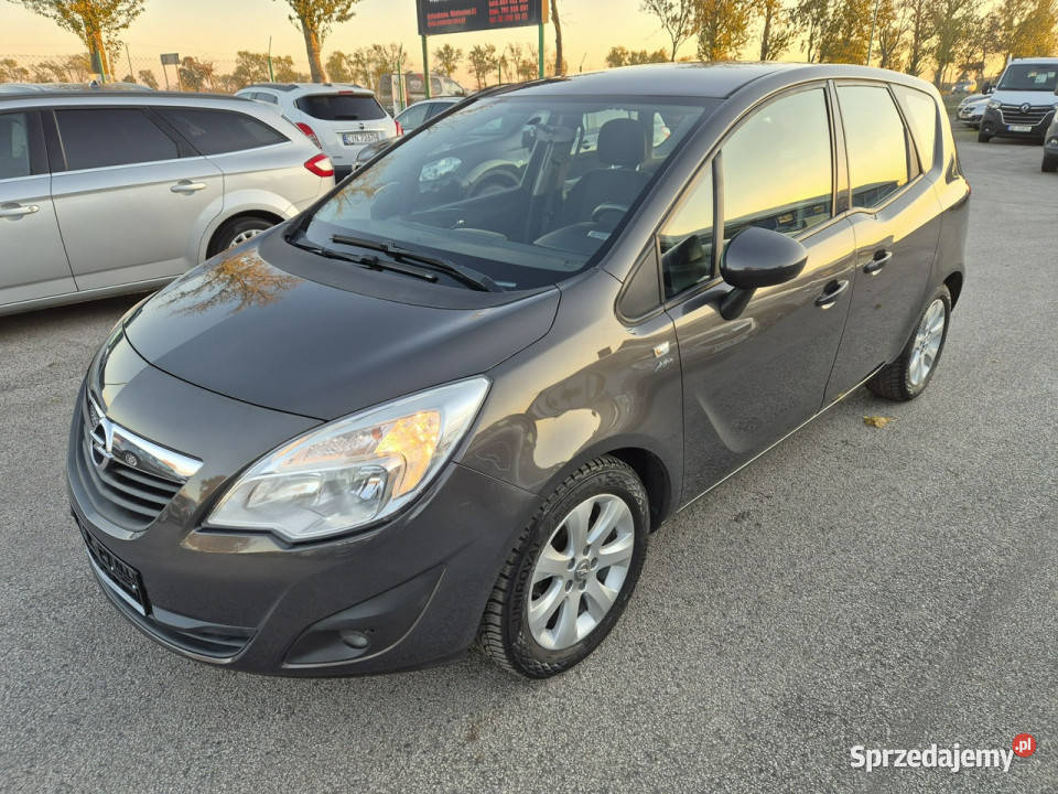 Opel Meriva 14Turbo 120 Zarejestrowana II 2010 166000km Gniewkowo