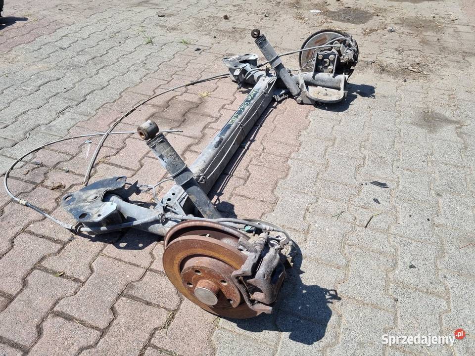 ZAWIESZENIE TYLNE TYŁ OŚ BELKA RENAULT KANGOO