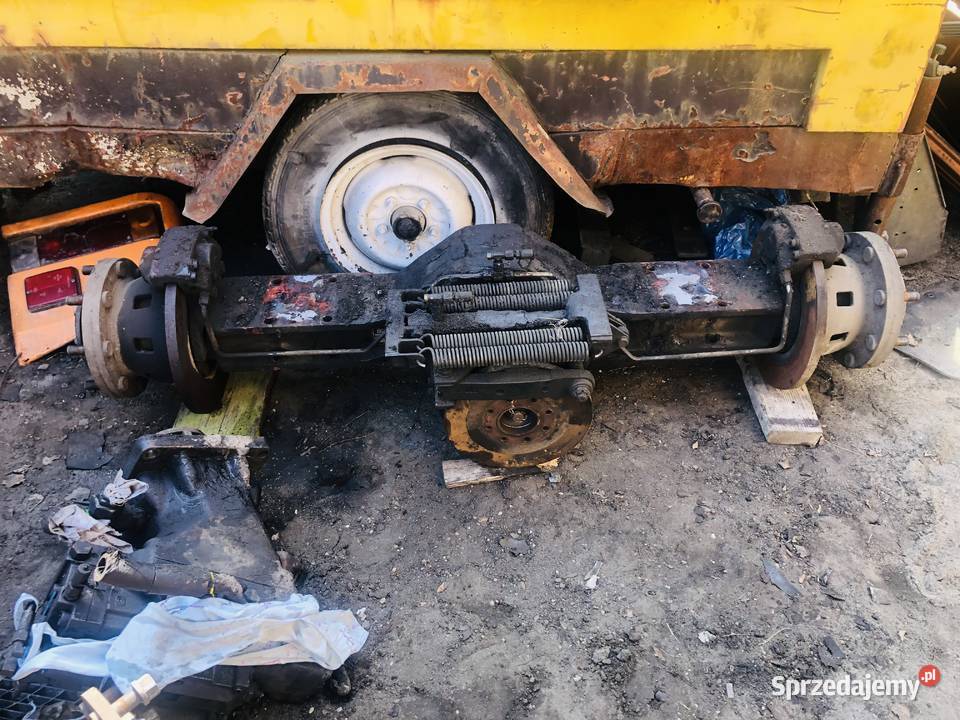 przyczepa leśna z napedem mosty z blokadą lkt podkarpackie Dynów