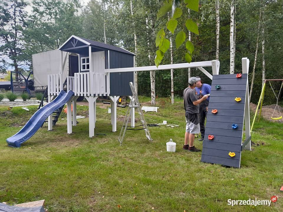 Plac zabaw drewniany Place zabaw różne wzory Wąchock