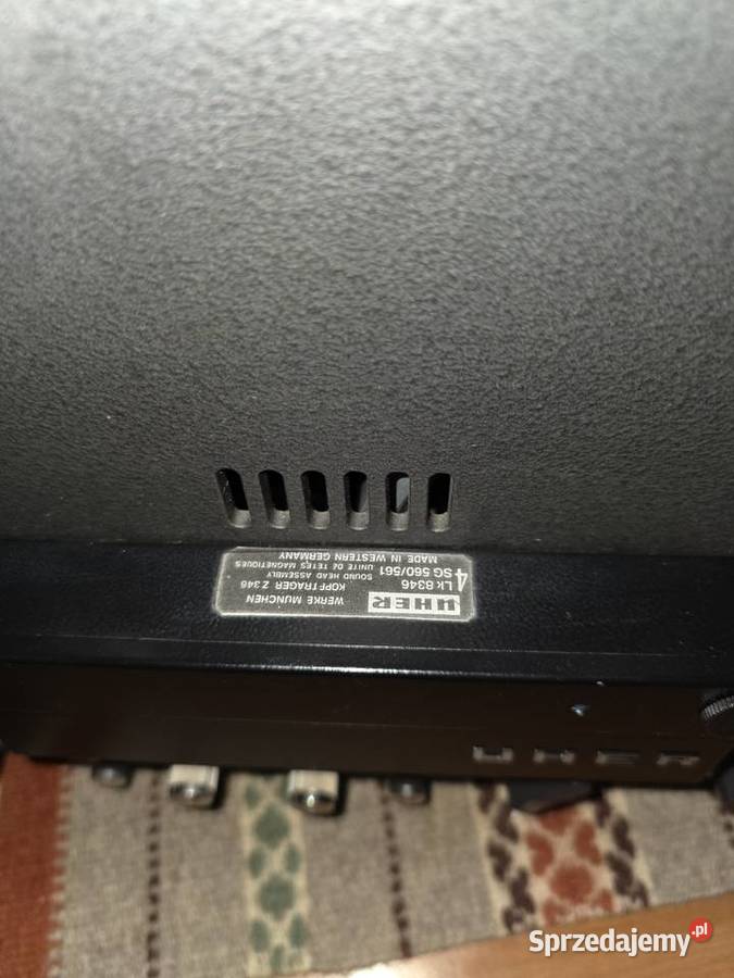 Magnetofon szpulowy Ucher rojal de lux mazowieckie Wyszków