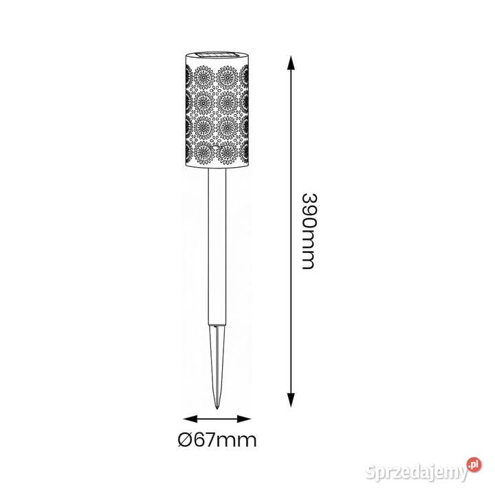 Lampka Solarna Decor 3000K IP44 Starokrzepice
