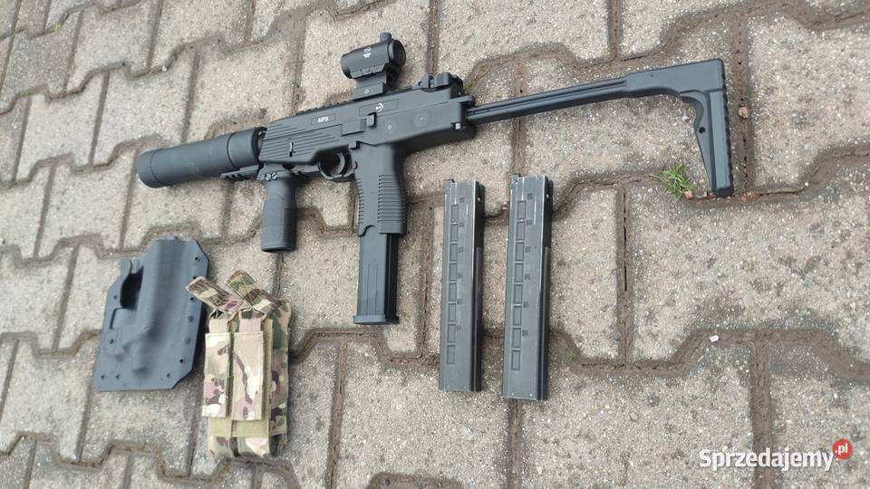 Replika asg MP9 KWA zestaw Sport i Wypoczynek śląskie Żywiec sprzedam