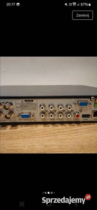 Rejestrator novus 16 portów na kamery Zduńska Wola