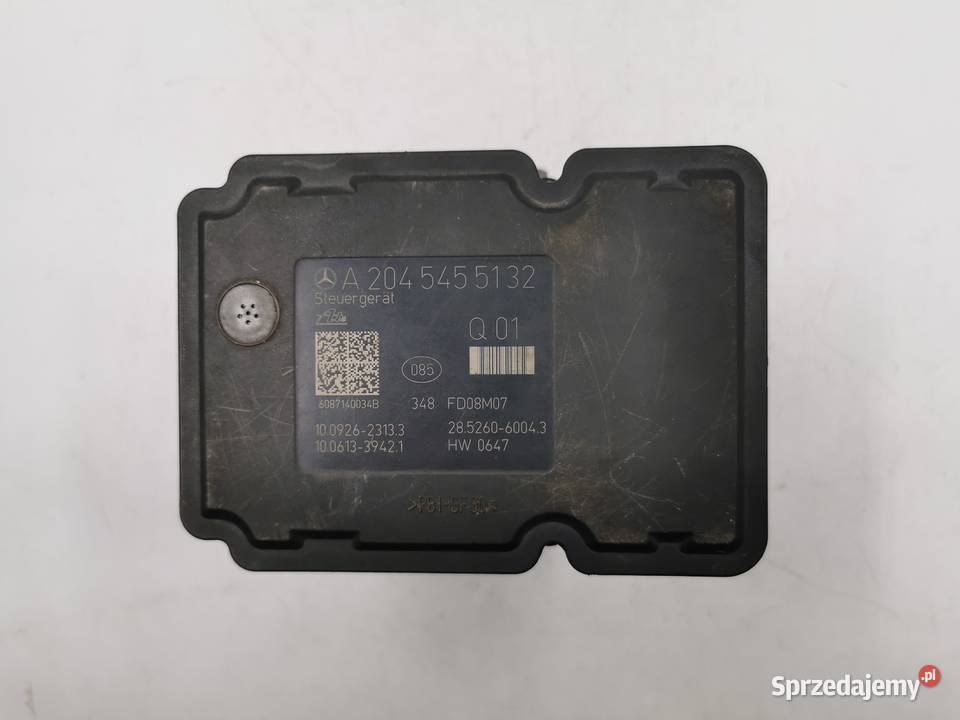 Pompa ABS ESP Mercedes C Klasa W204 A2044313712 Wyszków