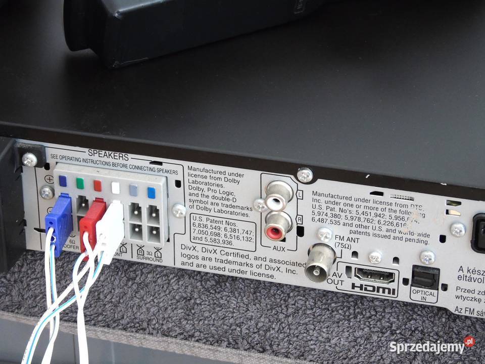 Amplituner Panasonic pilot USB mp3 CD RDS kol Audio Jasło sprzedam