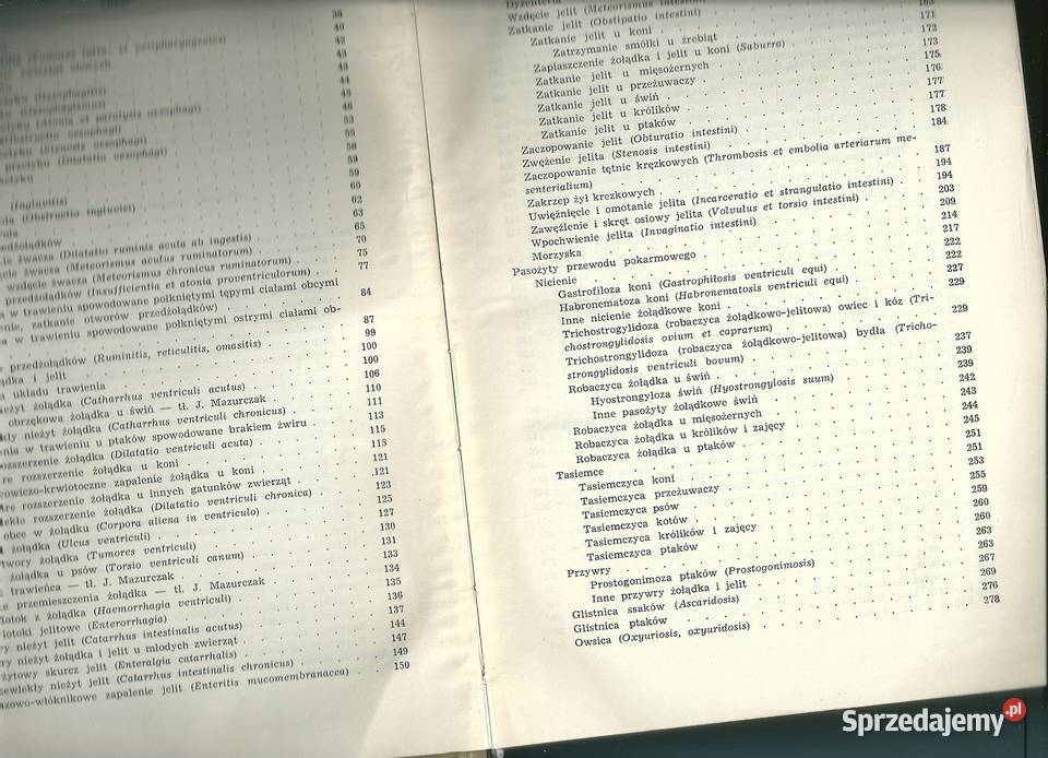 Szczegółowa patologia i terapia chorób zwierząt Łódź