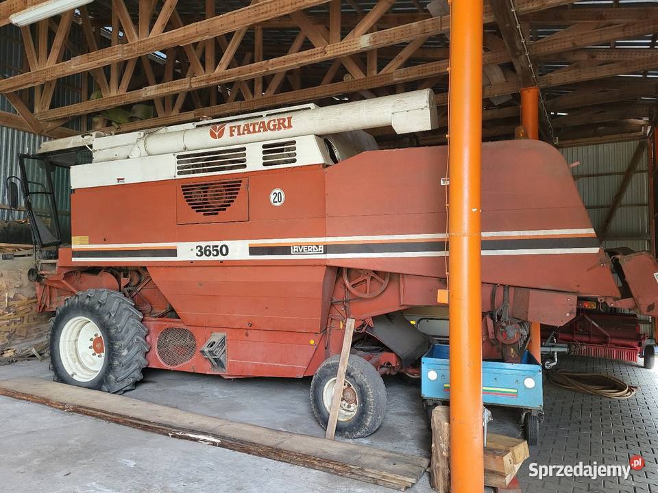 Kombajn zbożowy Laverda 3650 lubelskie Józefów
