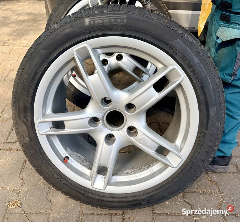 Felgi aluminiowe opony zimowe Pirelli 18 do Warszawa