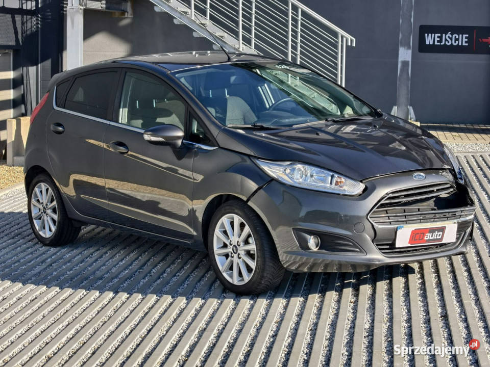 Ford Fiesta 15 TDCI 95 climatronic 5drzwi niskie szary małopolskie Kęty