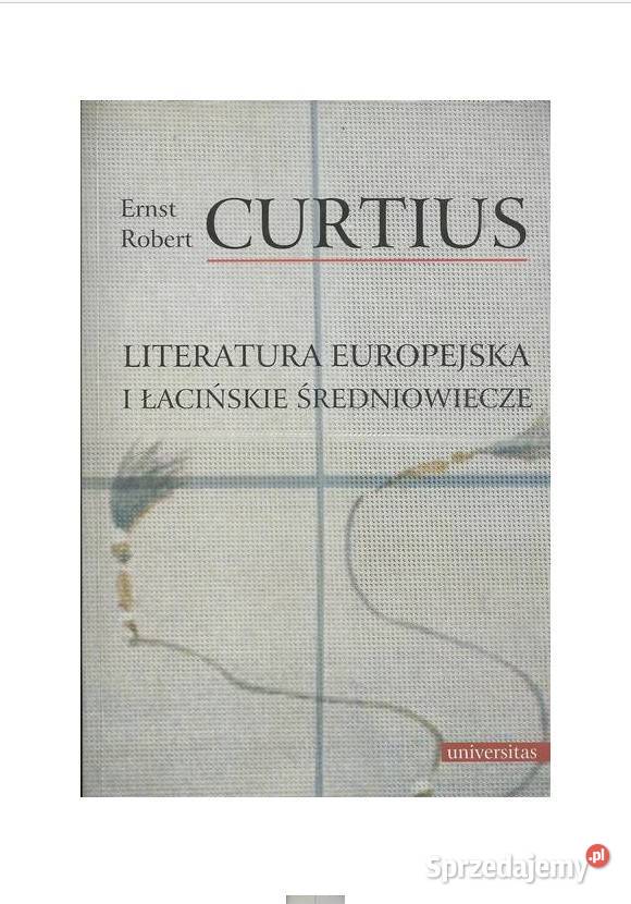 Literatura europejska i łacińskie średniowiecze sprzedam