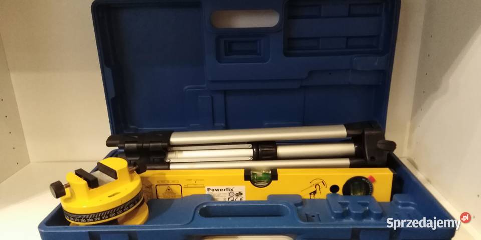 POZIOMICA LASEROWA POWERFIX W WALIZCE Pozostałe Pabianice