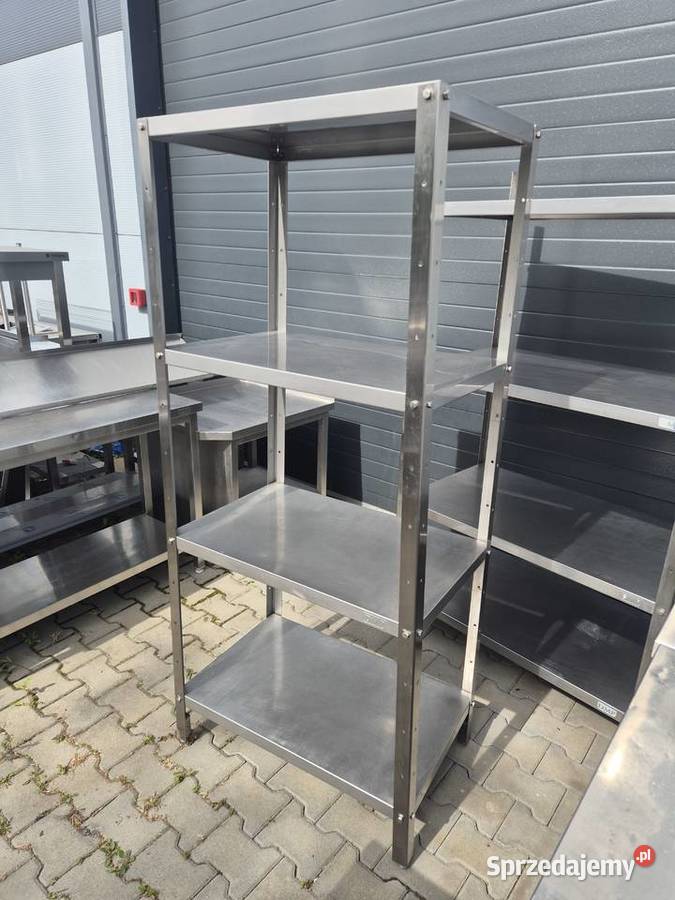 Regał Gastronomiczny Stal Nierdzewna Regulowane wielkopolskie