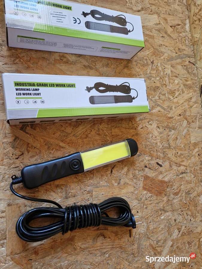 LAMPA LATARKA WARSZTATOWA 80 LED 8m MAGNES HAK Głogowa