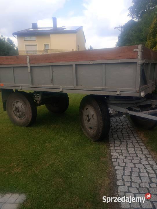 Przyczepa 4 tonowa sztywną Koziegłowy