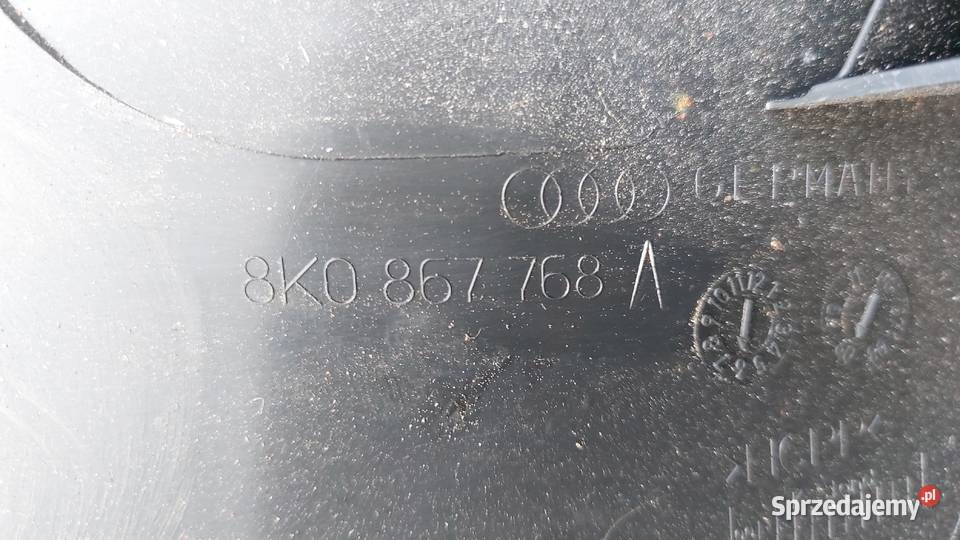 8K1867768 Listwa progowa Audi A4 B8 osobowe Części samochodowe Sępólno Krajeńskie