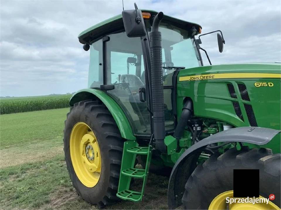 Ciągnik rolniczy John Deere 6115D 4X4 2014 Napęd 4x4 Wolbrom