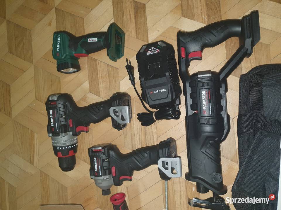 zestaw narzędzi akumulatorowych 20 V z 2