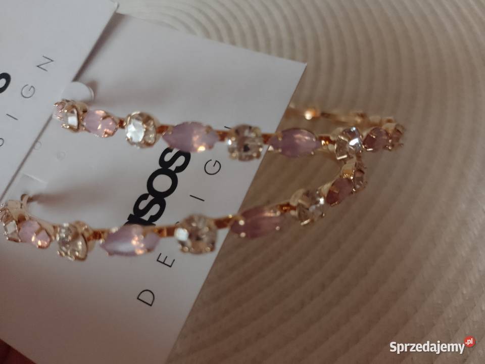 ASOSDuże okrągłe kolczyki bogato zdobione koła Dodatki Kraków