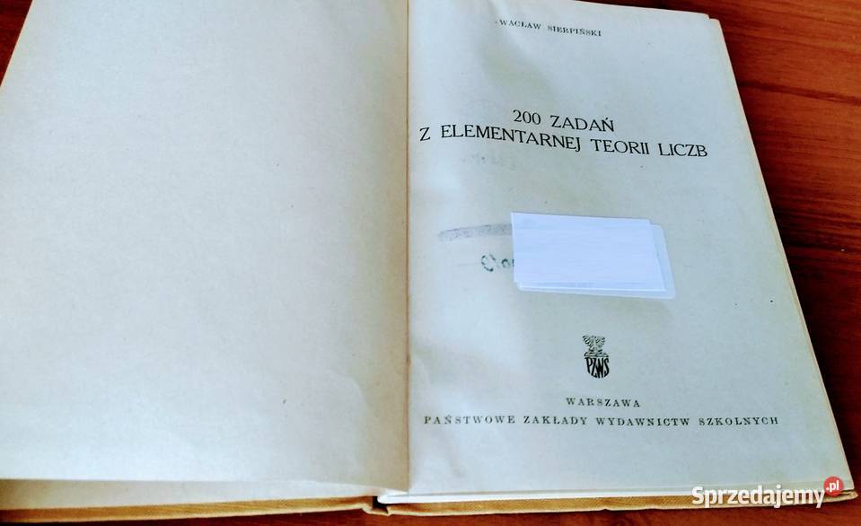 200 zadań z elementarnej teorii liczb Wacław